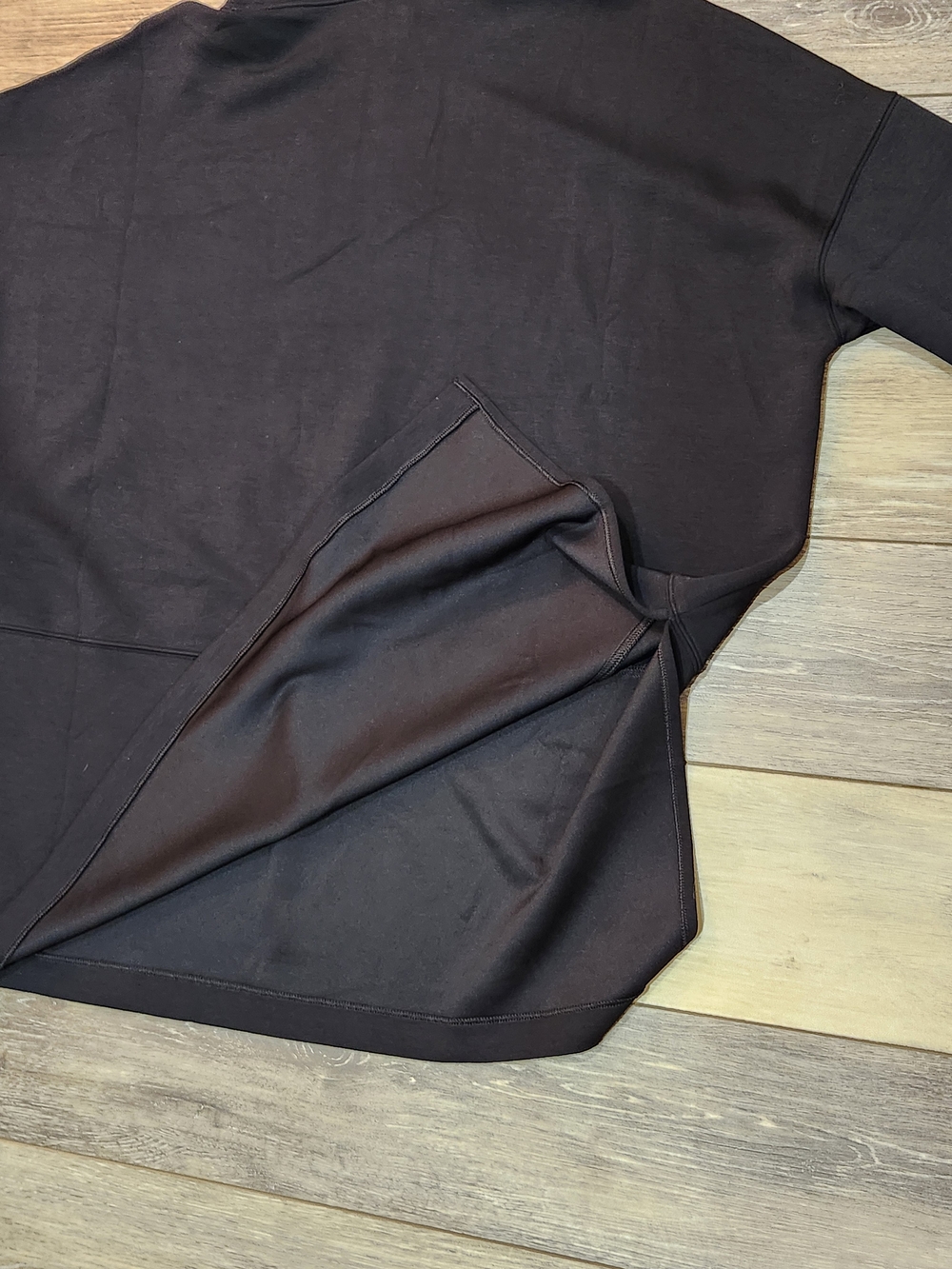 SPANX Air Essential Black Tunic Sweatshirt Size 1X - Picture 10 of 10
